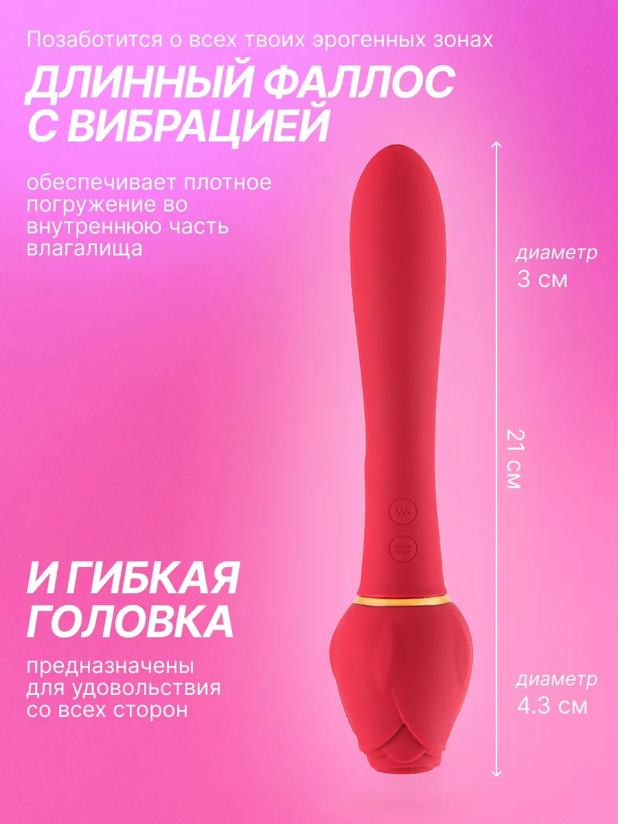 Вибратор вакуумно-волновой стимулятор , вибратор для женщин 18+