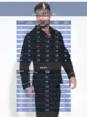 Черный пижама мужская Хоум Стайл: рубашка, брюки, 5013П