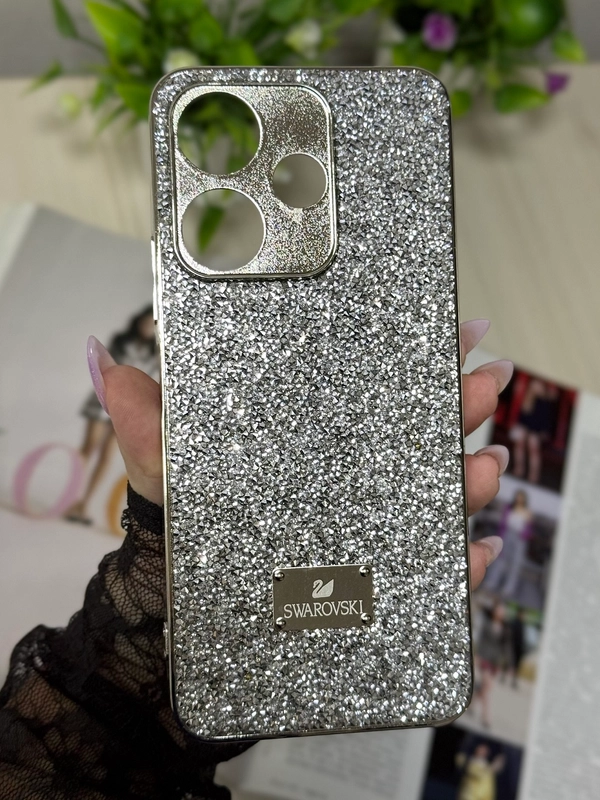 Чехол для Xiaomi Redmi 13,  стразы, редми 13