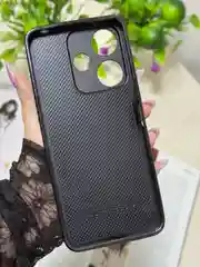 Черный чехол для Xiaomi Redmi 13,  стразы, редми 13