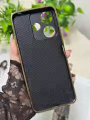 Золотой чехол для Xiaomi Redmi 13,  стразы, редми 13