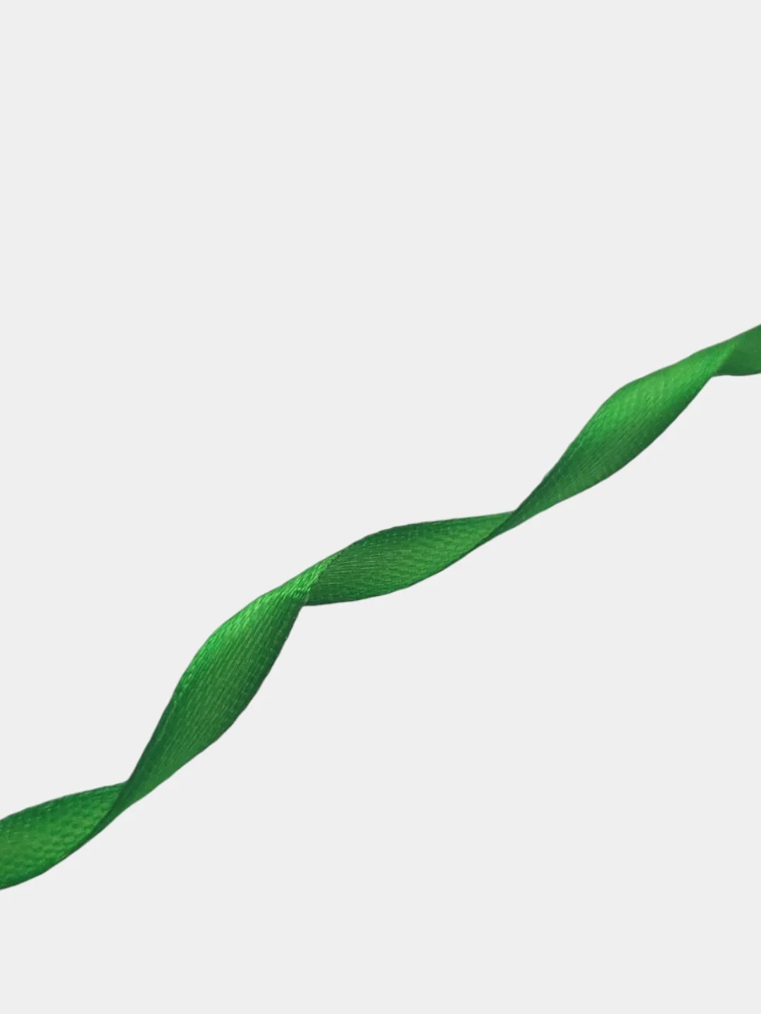 Зеленый лента атласная 6 мм, однотонная 5 м, 10 м