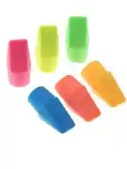 Ластик фигурный, насадка на карандаш, МИКС