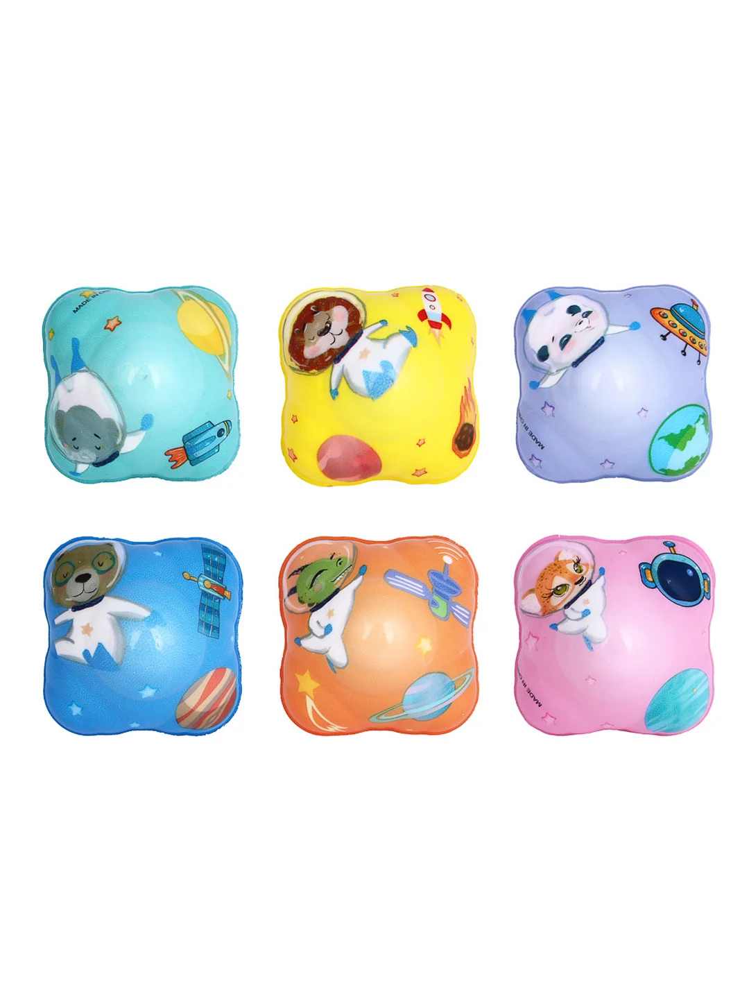 Антистресс мячики-квадратики, PU, 5, 5см