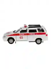 Машина ТехноПарк LADA 111 скорая, 12 см