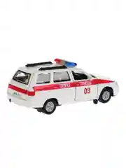 Машина ТехноПарк LADA 111 скорая, 12 см