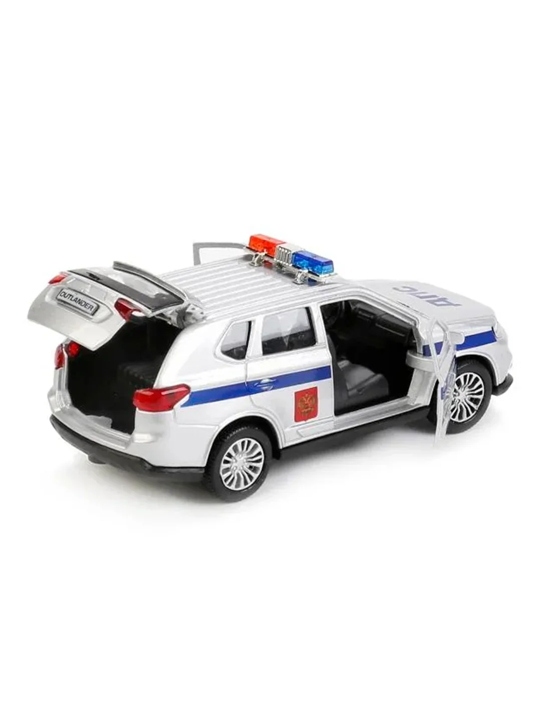 Игрушка Технопарк Машина металл MITSUBISHI OUTLANDER полиция" дл 12 см