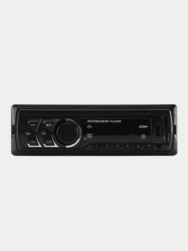 Автомагнитола Pioneer 1 DIN с пультом ДУ, Bluetooth, USB, AUX