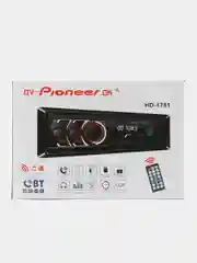 Автомагнитола Pioneer 1 DIN с пультом ДУ, Bluetooth, USB, AUX