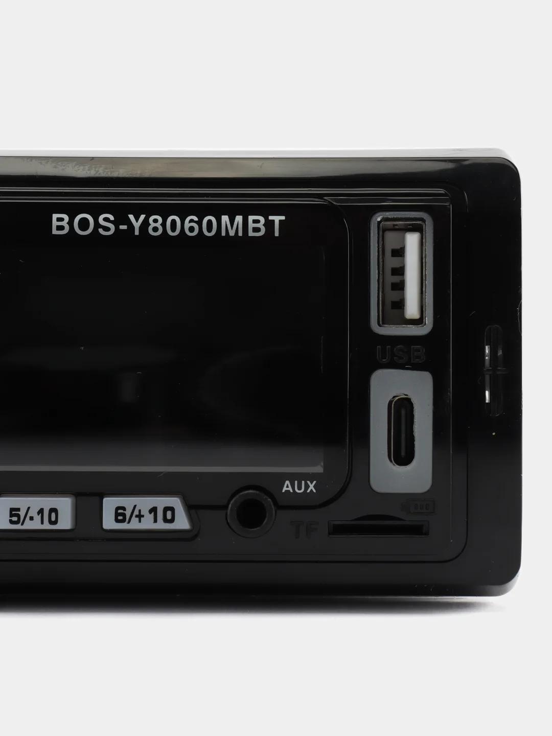 Автомагнитола BOS-MINI 1 DIN с пультом ДУ, Bluetooth, USB, AUX