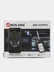 Автомобильная сигнализация c автозапуском Bos-Mini , с  Кнопкой Старт-Стоп двигателя
