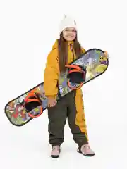 Горчичный комбинезон демисезонный для мальчика, для девочки Arctic kids, мембрана