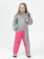 Розовый комбинезон демисезонный для мальчика, для девочки Arctic kids, мембрана
