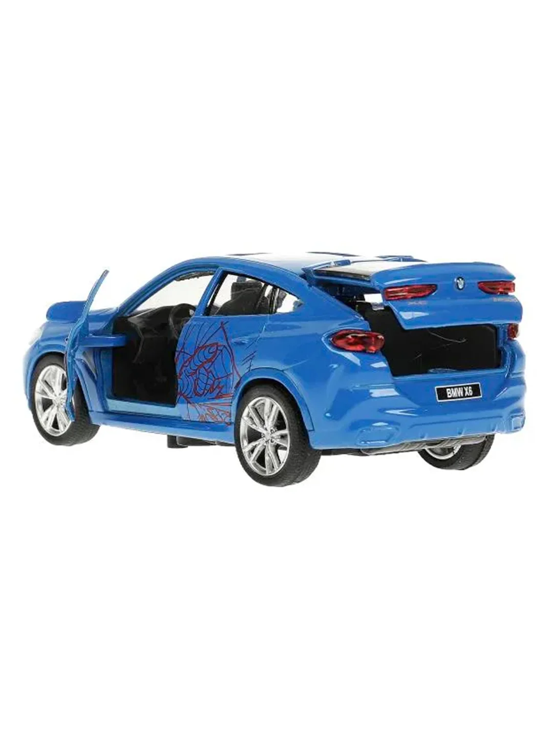 Металлическая модель ТехноПарк BMW X6, 12 см