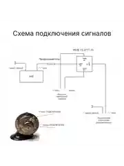 Комплект подключения звуковых сигналов Волга С 302 303 Д ЛЭТЗ
