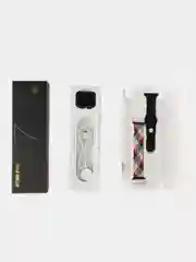 Черный умные часы Smart Watch, DT300 Pro, с беспроводной зарядкой