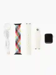 Белый умные часы Smart Watch, DT300 Pro, с беспроводной зарядкой