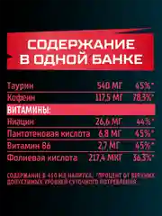 Энергетический напиток Flash Up Energy Ягодный Микс 0,45л, ж/б