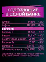 Энергетический напиток Flash Up Energy Bubble Gum 0,45 л, банка