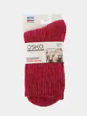 Серый меланж носки теплые женские кашемировые (OSKO)