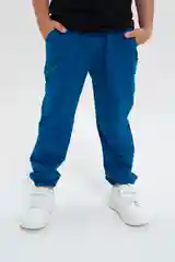 Хлопковые брюки с карманами для мальчика 7-14 лет
