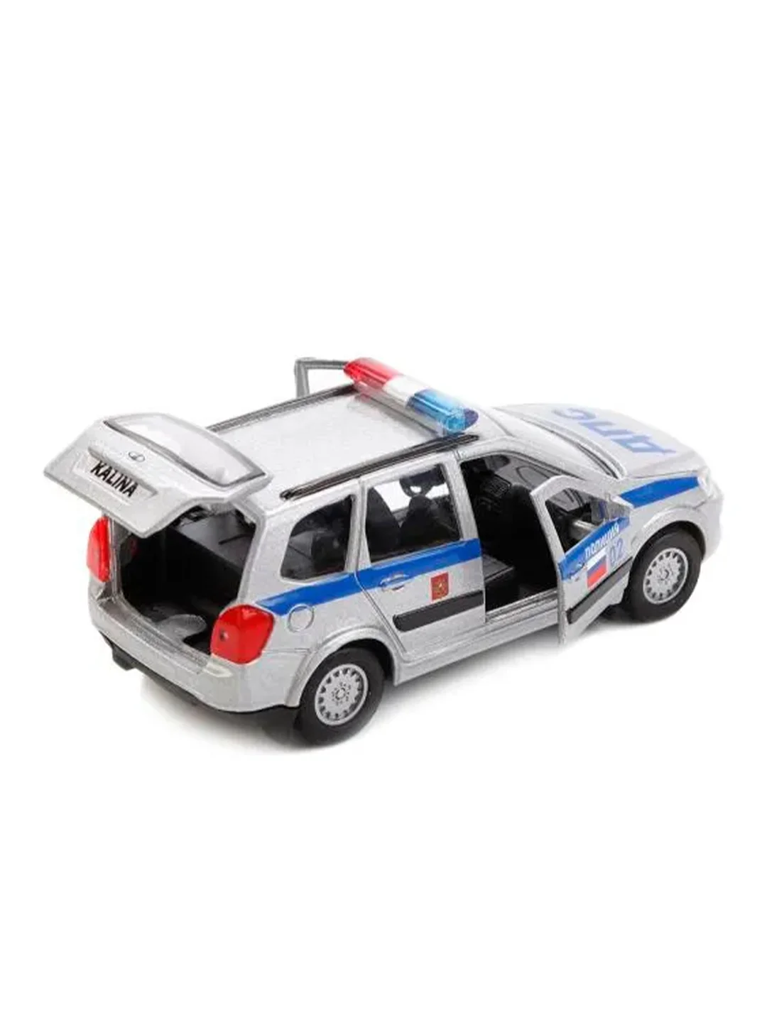 Металлическая модель Технопарк "Lada Kalina Cross. Полиция", 12 см