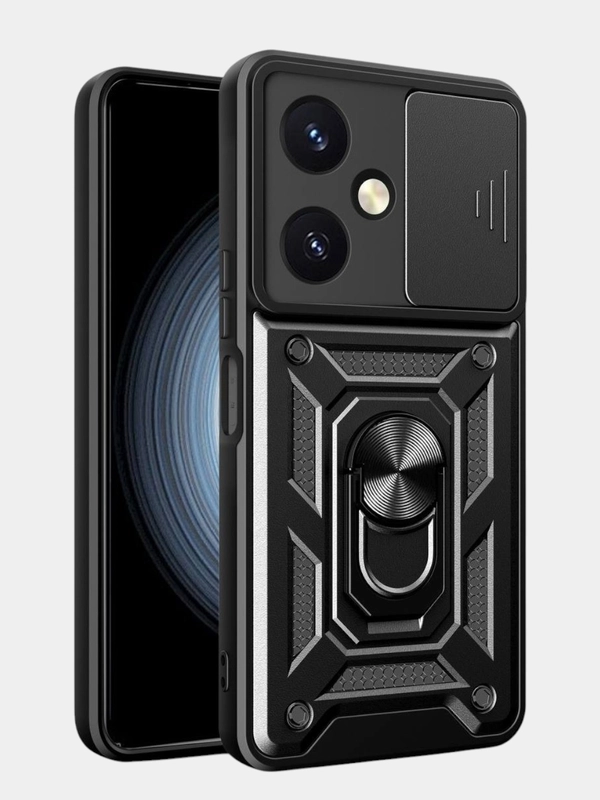 Чехол противоударный kick с защитой камеры для Vivo Y27 4G