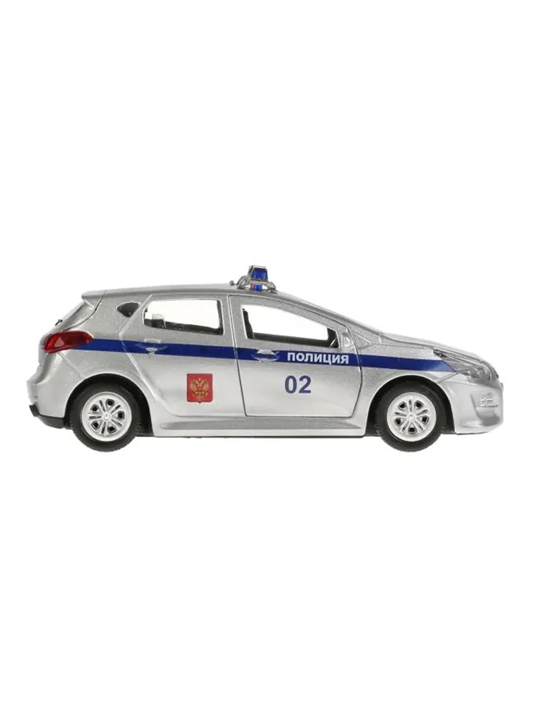 Машина металлическая Технопарк "KIA CEED. Полиция", длина 12 см