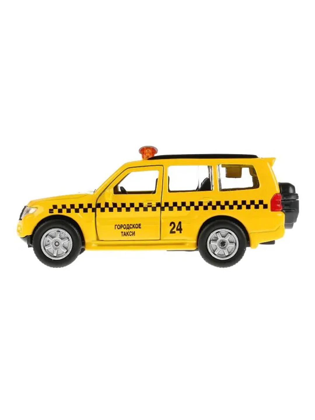 Металлическая машина Технопарк "Mitsubishi Pajero. Такси", 12 см