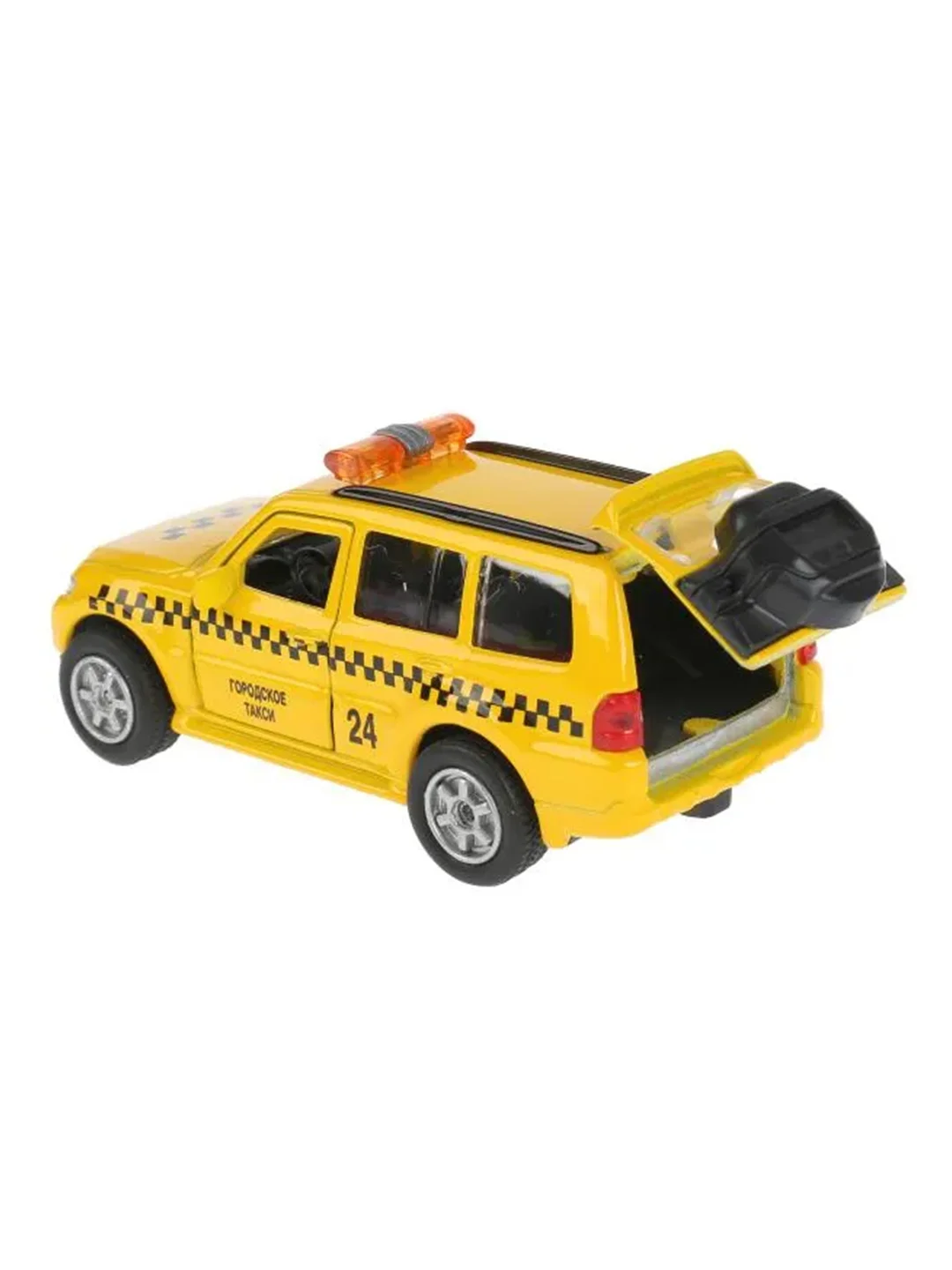 Металлическая машина Технопарк "Mitsubishi Pajero. Такси", 12 см