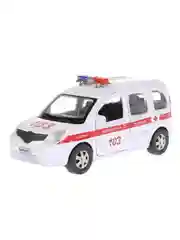 Машина металлическая Технопарк "Renault Kangoo. Скорая", 12 см