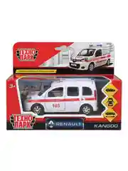 Машина металлическая Технопарк "Renault Kangoo. Скорая", 12 см