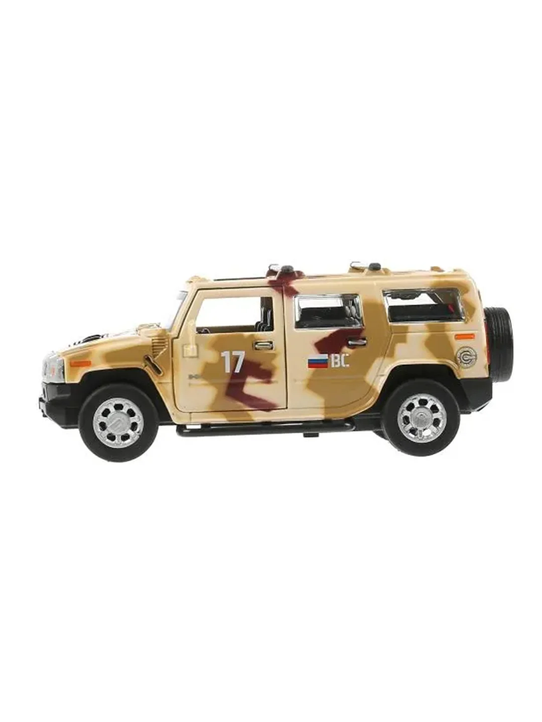 Металлическая модель Технопарк Hummer H2, длина 12 см