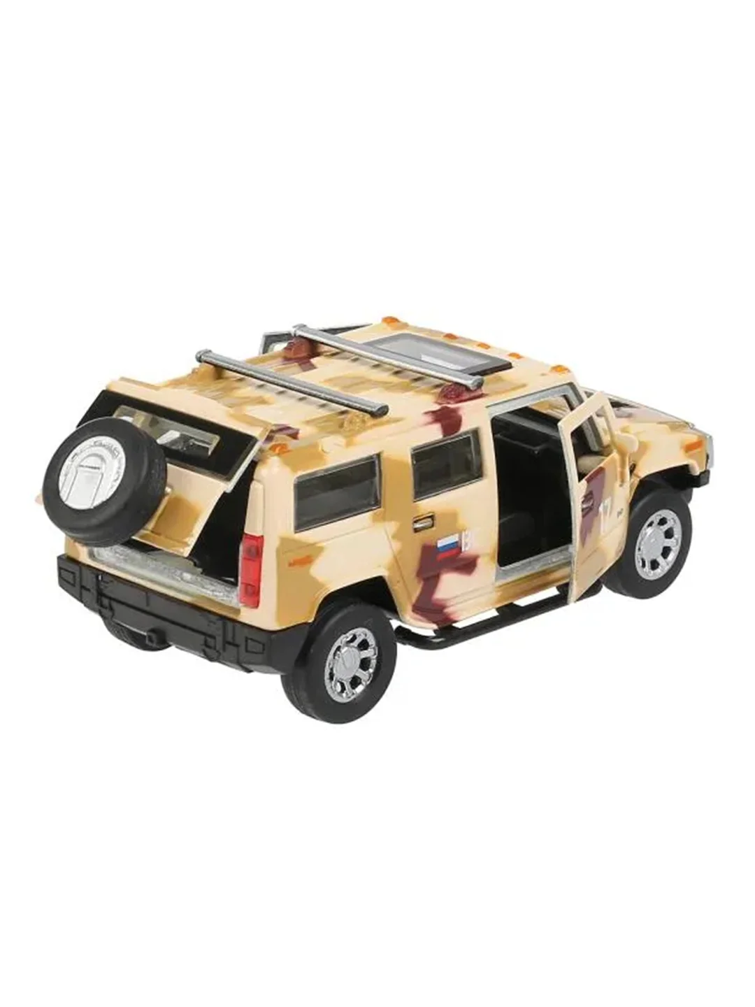 Металлическая модель Технопарк Hummer H2, длина 12 см