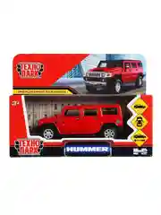 Металлическая инерционная модель ТехноПарк Hummer H2, 12 см