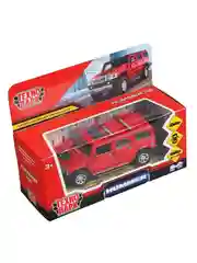 Металлическая инерционная модель ТехноПарк Hummer H2, 12 см