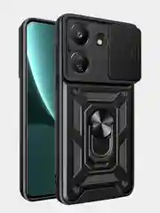 Чехол противоударный kick с защитой камеры для Xiaomi Redmi 13C и Poco C65