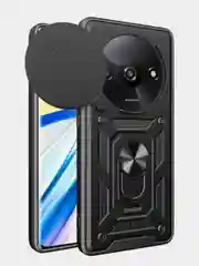 Чехол противоударный kick с защитой камеры для Xiaomi Redmi A3, Redmi A3X и Poco C61