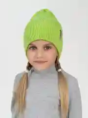 Салатовый шапка демисезонная для девочки для мальчика, Arctic kids
