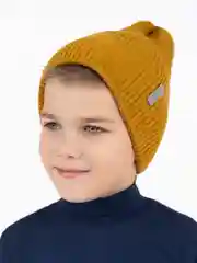Горчичный шапка демисезонная для девочки для мальчика, Arctic kids