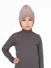 Марсала шапка демисезонная для девочки для мальчика, Arctic kids
