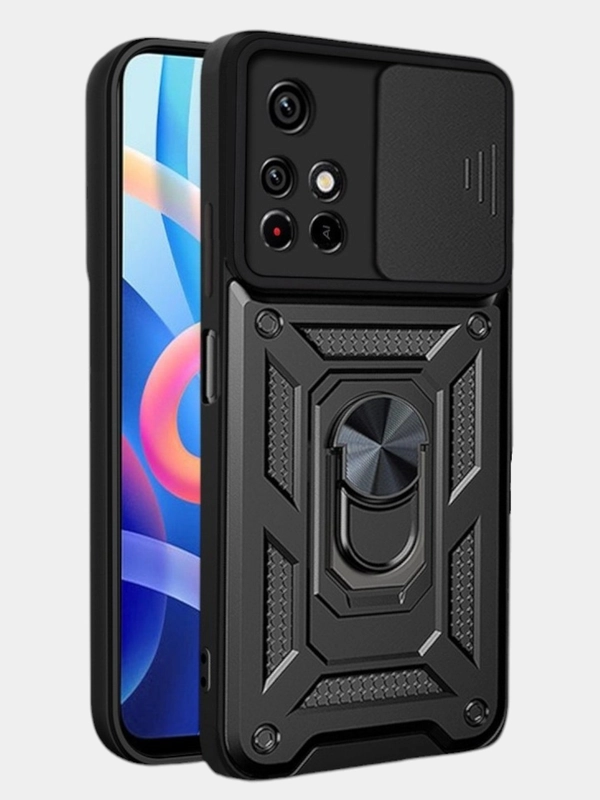 Чехол противоударный kick с защитой камеры для Xiaomi Redmi 10 2022