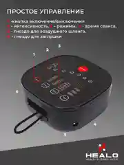 Массажер для ног электрический, лимфодренажный, аппарат для прессотерапии, компрессионный