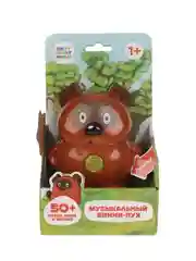 Развивающая озвученная игрушка Умка "Музыкальный Винни-Пух", 50+ песен, фраз и звуков