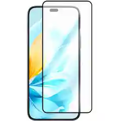 Стекло защитное Full Glue Premium Krutoff для Honor 200/200 Lite черное