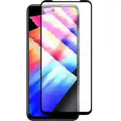 Стекло защитное Full Glue Premium Krutoff для INFINIX Hot 30 Play черное