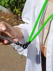 Шнурок для телефона и ключей, 120 см, зелёный неон