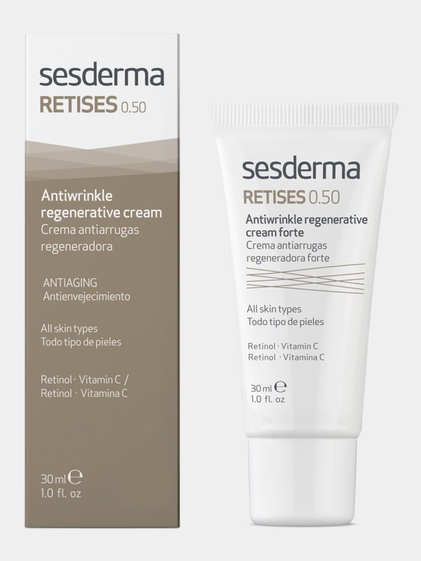 Sesderma RETISES 0,50% Крем форте против морщин регенерирующий, на основе ретинола, 30 мл