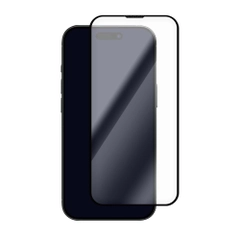 Стекло защитное Full Glue Premium Krutoff для iPhone 15/16 черное
