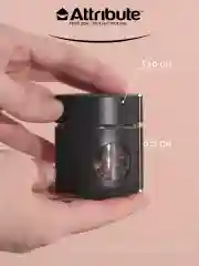 Черный набор стальной френч пресс 1000мл + баночка для чая/кофе BLACK EDITION